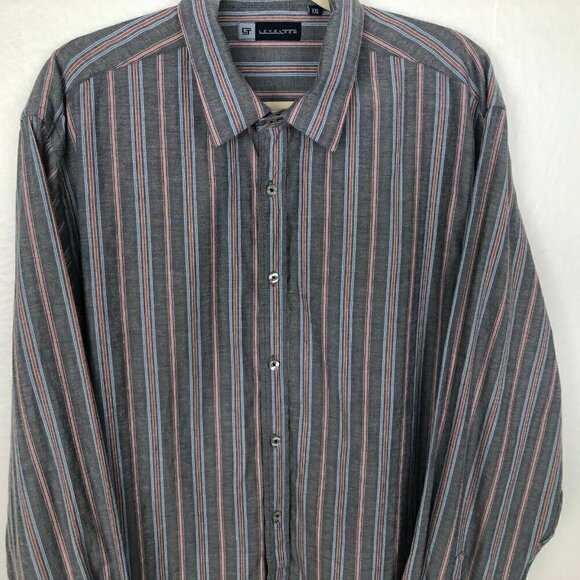 LT LEVEL TEN Striped Shirt - Picture 1 of 7